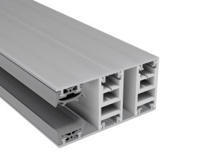 16 mm Mendiger Alu-Randprofil kpl. | L=7000mm 70 mm, pressblank, thermisch getrennt