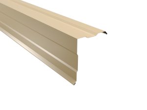 Ortgangwinkel, gesickt, 210x160 mm - 90° Stahl= 0,50 mm, 25µm Polyester/RSB