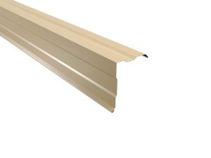 Ortgangwinkel, gesickt, 160x115 mm - 90° Stahl= 0,50 mm, 25µm Polyester/RSB