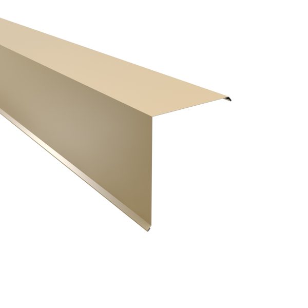 Ortgangwinkel, gesickt, 115x115x2000 mm Stahl= 0,50 mm, 25µm Polyester/RSB