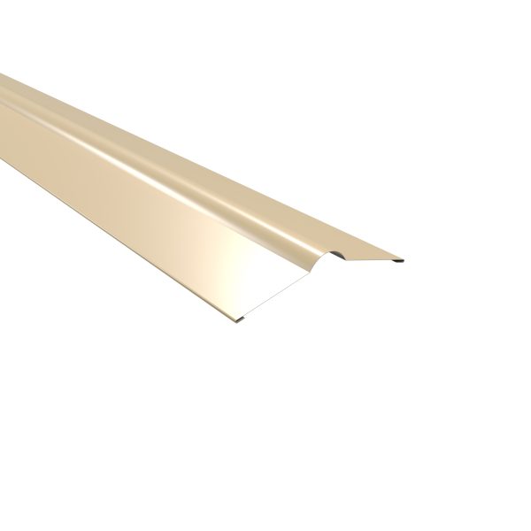 Firstbleche, flach, 140x140 mm 25µm Polyester, RAL 1015-hellelfenbein