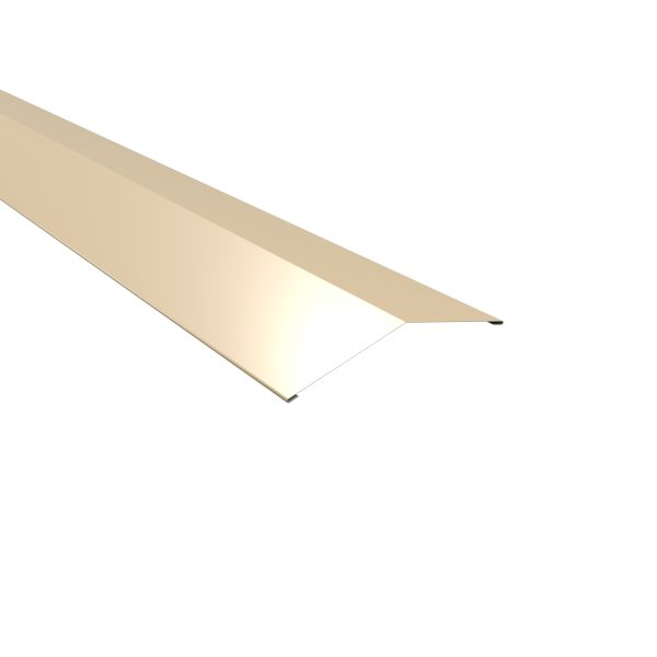 Firstblech, flach, 145x145 mm - 150° Stahl= 0,50 mm, 25µm Polyester/RSB