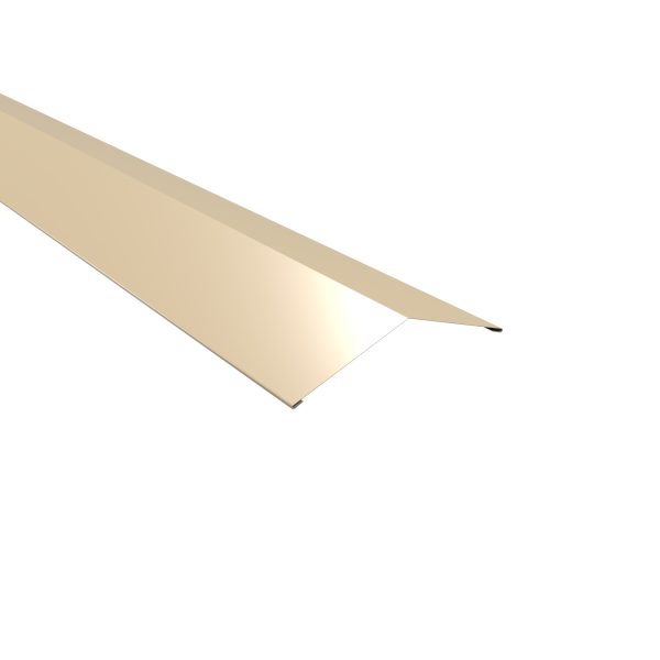 Firstblech, flach, 145x145 mm - 140° Stahl= 0,50 mm, 25µm Polyester/RSB