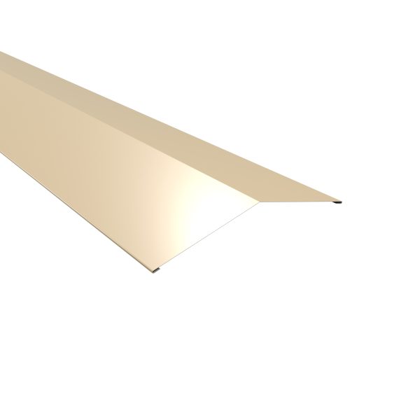 Firstblech, flach, 198x198 mm - 150° Stahl= 0,50 mm, 25µm Polyester/RSB