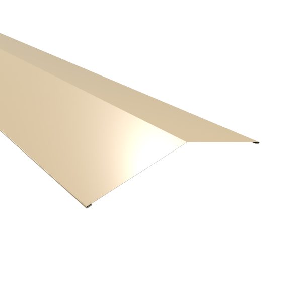 Firstblech, flach, 250x250 mm - 150° Stahl= 0,50 mm, 25µm Polyester/RSB