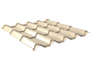 Typ Europa, RAL 1015-hellelfenbein D=0,50 mm, 25µm Polyester/RSB
