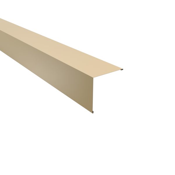 Außenecke, 140x140 mm - 90° Stahl= 0,50 mm, 25µm Polyester/RSB