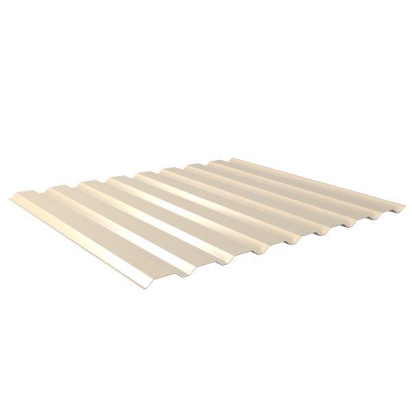 W-20/1100LA, RAL 1015-hellelfenbein D=0,50 mm, 25µm Polyester/RSB