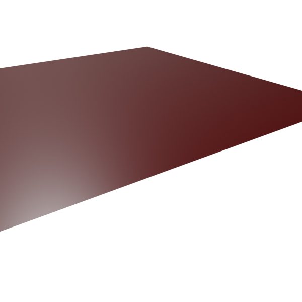 Flachbleche, RAL 3005-weinrot D=0,50 mm, 25µm Polyester/RSB