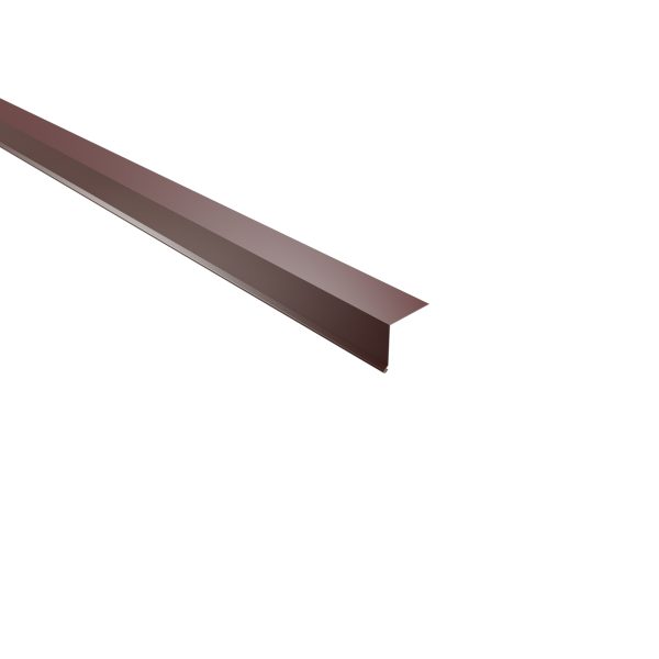 Traufenblech, 50x50 mm - 100° Stahl= 0,50 mm, 25µm Polyester/RSB