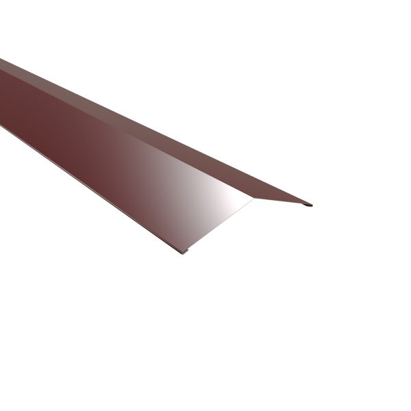 Firstblech, flach, 145x145 mm - 140° Stahl= 0,50 mm, 25µm Polyester/RSB