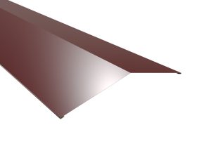Firstblech, flach, 250x250 mm - 150° Stahl= 0,50 mm, 25µm Polyester/RSB