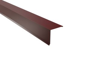 Pultabschluß, 115x115 mm - 90° Stahl= 0,50 mm, 25µm Polyester/RSB