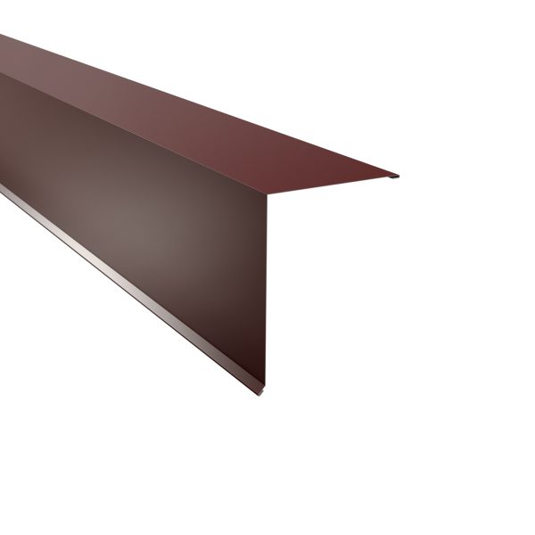Pultabschluß, 250x200 mm - 85° Stahl= 0,50 mm, 25µm Polyester/RSB