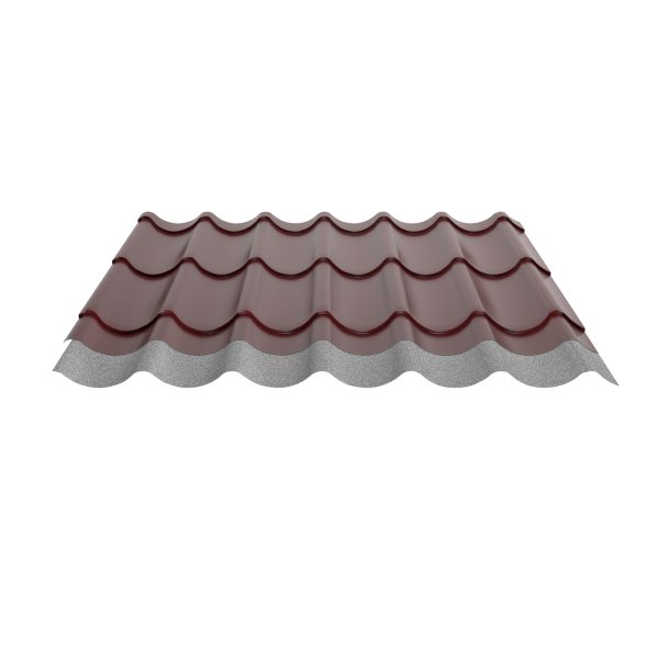 Typ 2/1060, RAL 3005-weinrot D=0,50 mm, 25µm Polyester/RSB