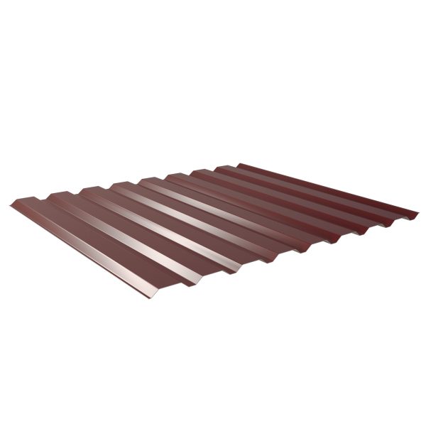 W-20/1100LA, RAL 3005-weinrot D=0,50 mm, 25µm Polyester/RSB
