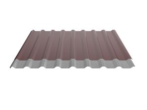 W-20/1100LV, RAL 3005-weinrot D=0,50 mm, 25µm Polyester/RSB