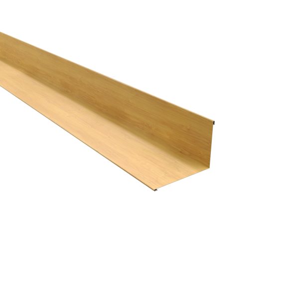 Wandanschluß, 160x115 mm - 90° Stahl= 0,50 mm, 35µm Strukturpolyester/RSB