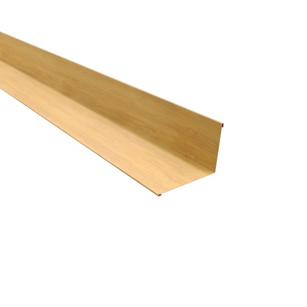 Wandanschluß, 160x115 mm - 95° Stahl= 0,50 mm, 35µm Strukturpolyester/RSB