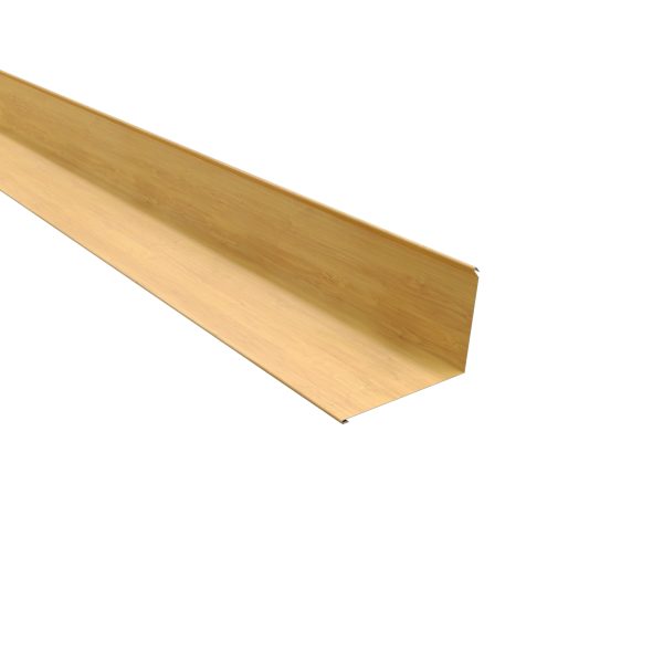Wandanschluß, 220x150 mm - 95° Stahl= 0,50 mm, 35µm Strukturpolyester/RSB