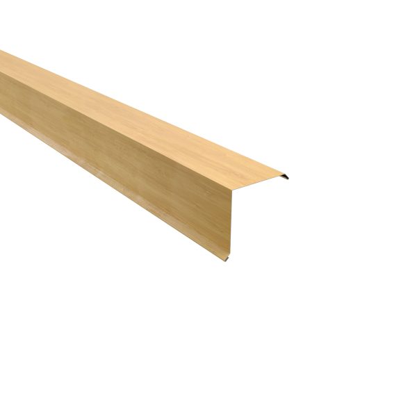 Ortgangwinkel, 115x115 mm - 90° Stahl= 0,50 mm, 35µm Strukturpolyester/RSB