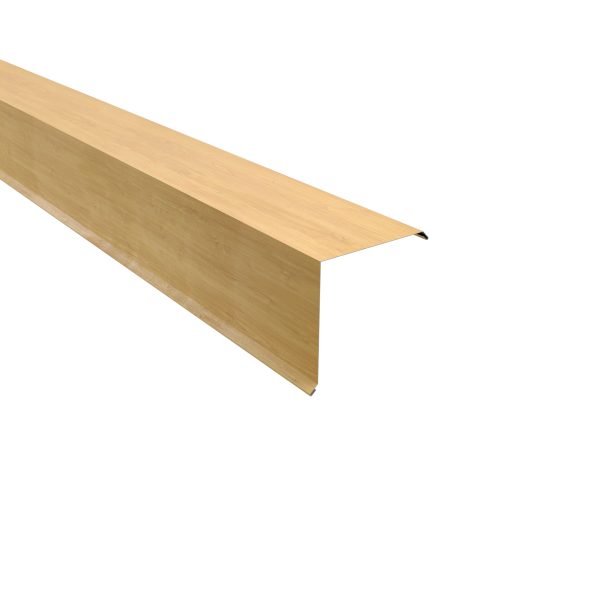 Ortgangwinkel, 150x150 mm - 90° Stahl= 0,50 mm, 35µm Strukturpolyester/RSB