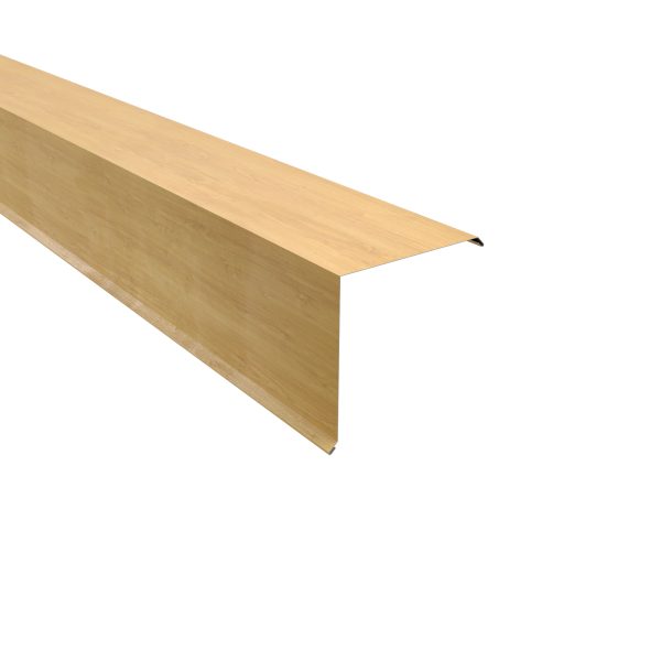 Ortgangwinkel, 180x180 mm - 90° Stahl= 0,50 mm, 35µm Strukturpolyester/RSB