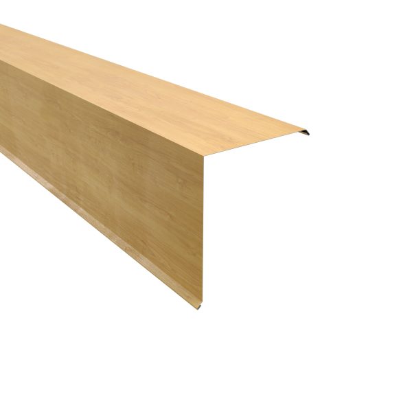 Ortgangwinkel, 250x210 mm - 90° Stahl= 0,50 mm, 35µm Strukturpolyester/RSB