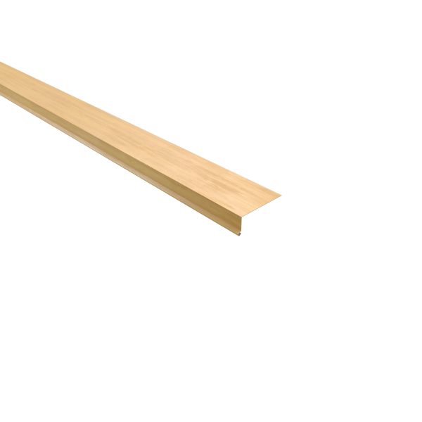 Traufenblech, 30x80 mm - 100° Stahl= 0,50 mm, 35µm Strukturpolyester/RSB