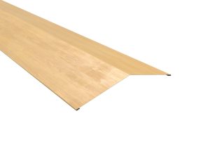 Firstblech, flach, 198x198 mm - 150° Stahl= 0,50 mm, 35µm Strukturpolyester/RSB