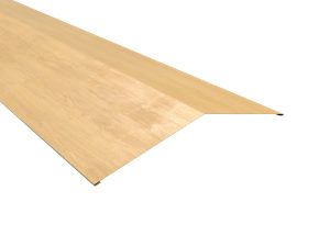 Firstblech, flach, 250x250 mm - 150° Stahl= 0,50 mm, 35µm Strukturpolyester/RSB