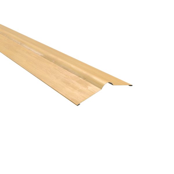 Firstbleche, flach, 140x140x2000 mm Stahl=0,50 mm, 35my Strukturpolyester