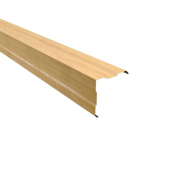 Außenecke, gesickt, 150x150 mm - 90° Stahl= 0,50 mm, 35µm Strukturpolyester/RSB