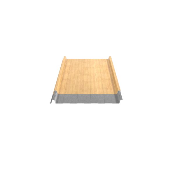 W-33/500LR, Farbe Holzoptik Ahorn D=0,50 mm, 35µm Strukturpolyester/RSB