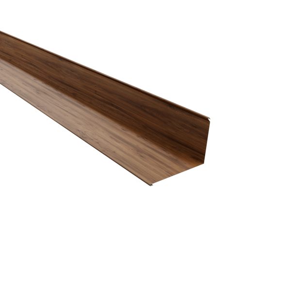 Wandanschluß, 220x150 mm - 95° Stahl= 0,50 mm, 35µm Strukturpolyester/RSB