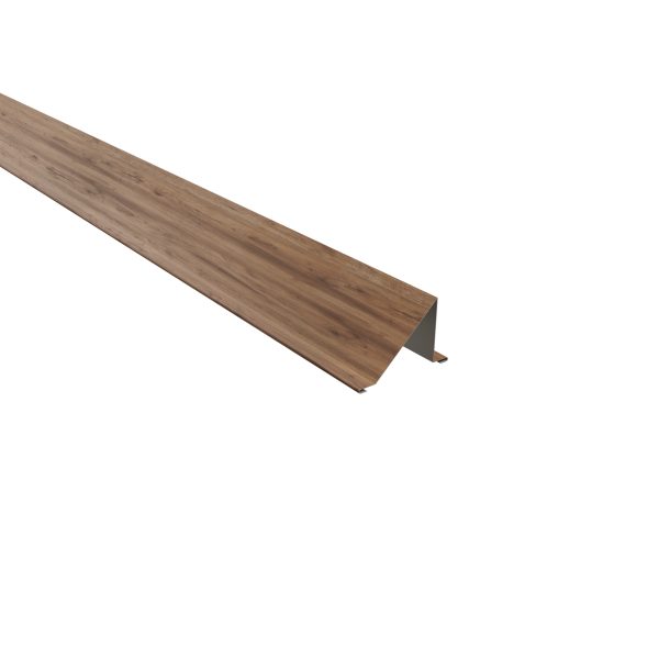 Schneefangbleche, 20x105x75x20x2000 mm Stahl= 0,50 mm, 35µm Strukturpolyester/RSB