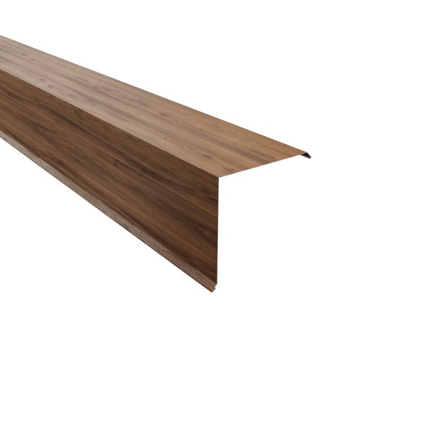 Ortgangwinkel, 180x180 mm - 90° Stahl= 0,50 mm, 35µm Strukturpolyester/RSB