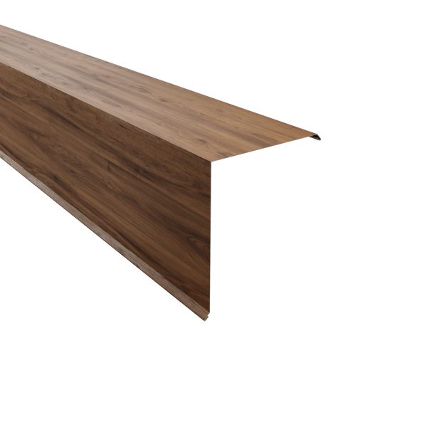 Ortgangwinkel, 250x210 mm - 90° Stahl= 0,50 mm, 35µm Strukturpolyester/RSB