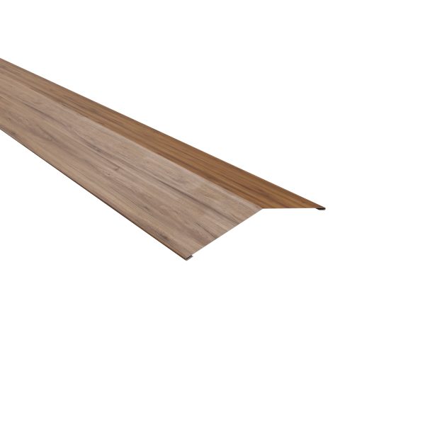 Firstblech, flach, 145x145 mm - 150° Stahl= 0,50 mm, 35µm Strukturpolyester/RSB