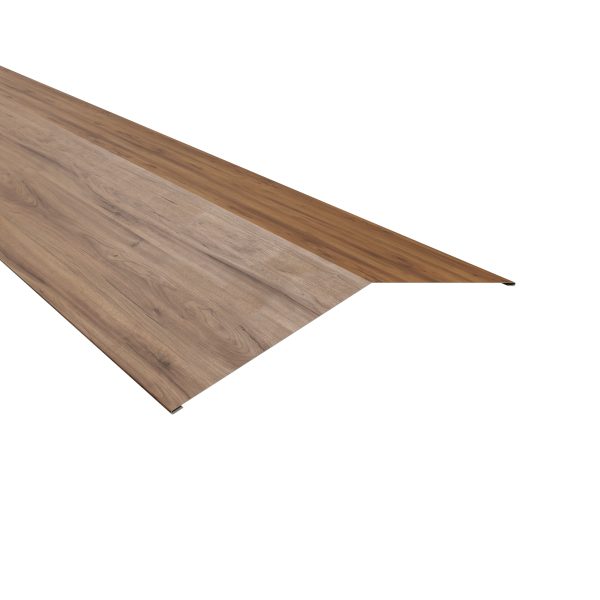 Firstblech, flach, 250x250 mm - 150° Stahl= 0,50 mm, 35µm Strukturpolyester/RSB