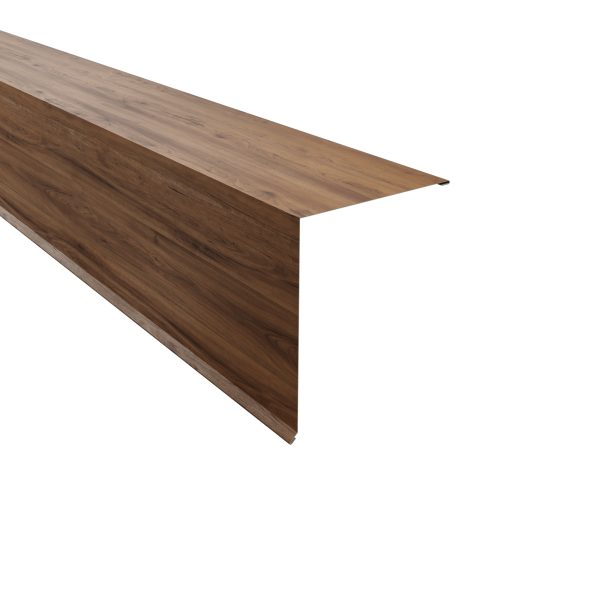 Pultabschluß, 250x200 mm - 90° Stahl= 0,50 mm, 35µm Strukturpolyester/RSB