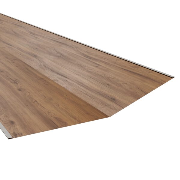 Kehlbleche, 490x490x2000 mm - 150° Stahl= 0,50 mm, 35µm Strukturpolyester/RSB