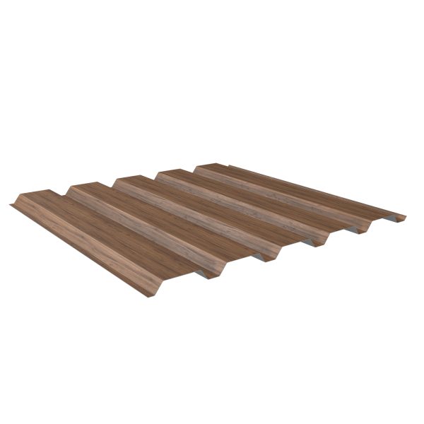 W-35/1035LA, Holzoptik Eiche dunkel D=0,50 mm, 35µm Strukturpolyester/RSB