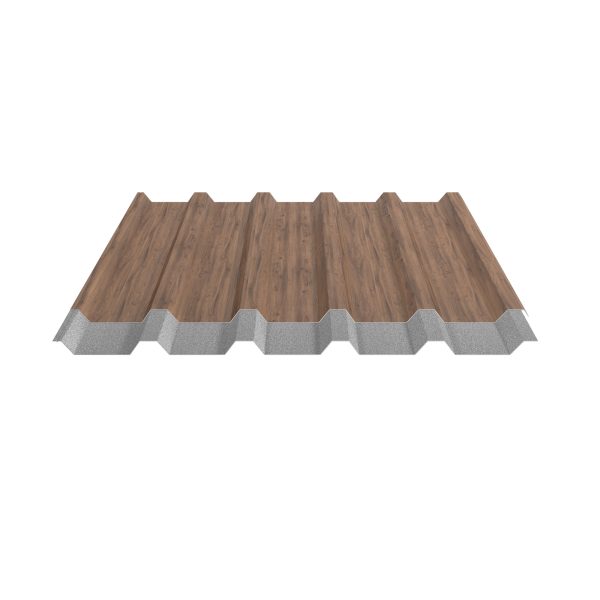 W-35/1000SC, Holzoptik Eiche dunkel D=0,50 mm, 35µm Strukturpolyester/RSB