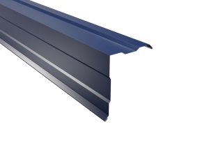 Ortgangwinkel, gesickt, 210x160 mm - 90° Stahl= 0,50 mm, 25µm Polyester/RSB