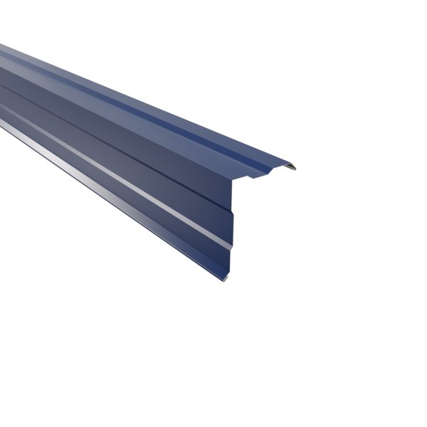 Ortgangwinkel, gesickt, 160x115 mm - 90° Stahl= 0,50 mm, 25µm Polyester/RSB