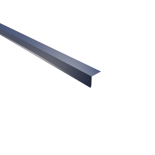 Traufenblech, 50x50 mm - 100° Stahl= 0,50 mm, 25µm Polyester/RSB