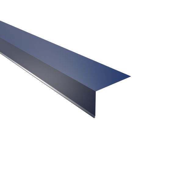 Traufenblech, 100x160 mm - 95° Stahl= 0,50 mm, 25µm Polyester/RSB