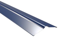 Firstbleche, flach, 140x140 mm 25µm Polyester, RAL 5010-enzianblau