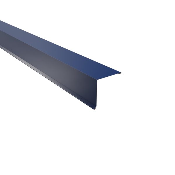 Pultabschluß, 115x115 mm - 90° Stahl= 0,50 mm, 25µm Polyester/RSB